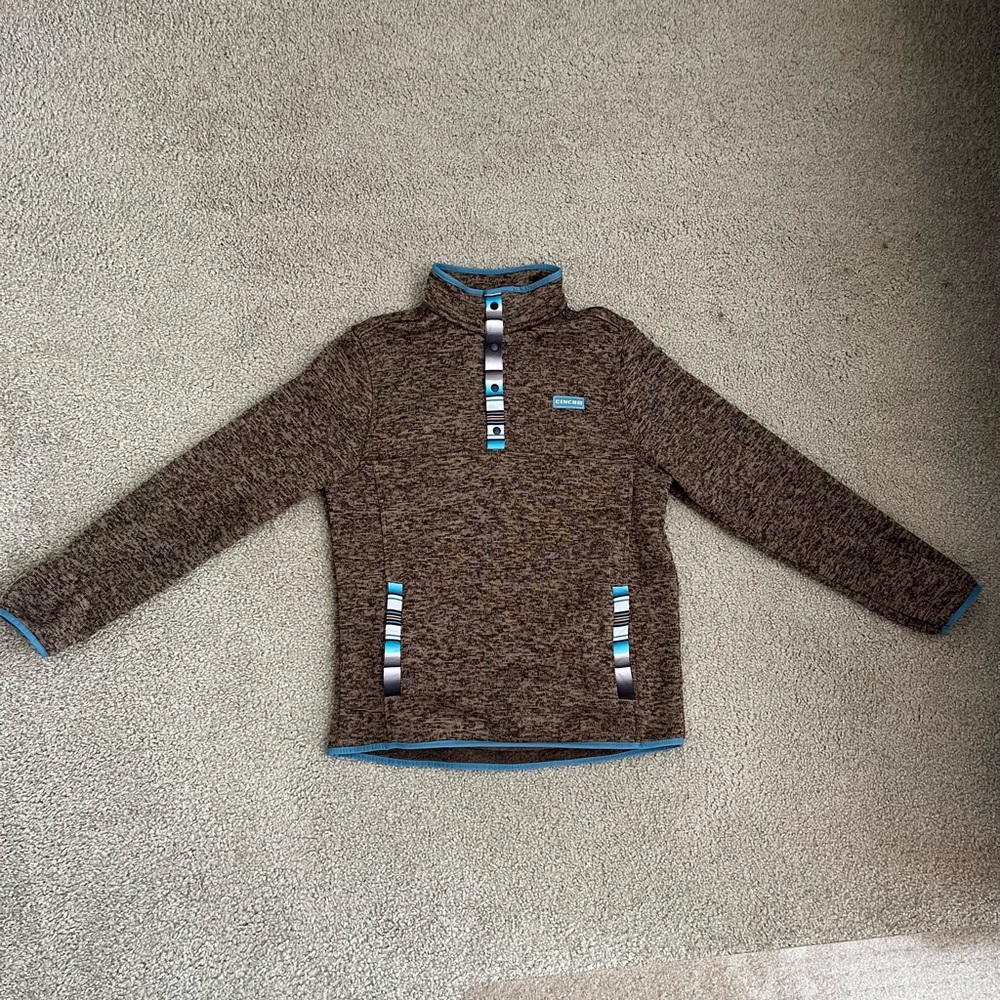 Cinch Sweater Knit Pullover - Brown